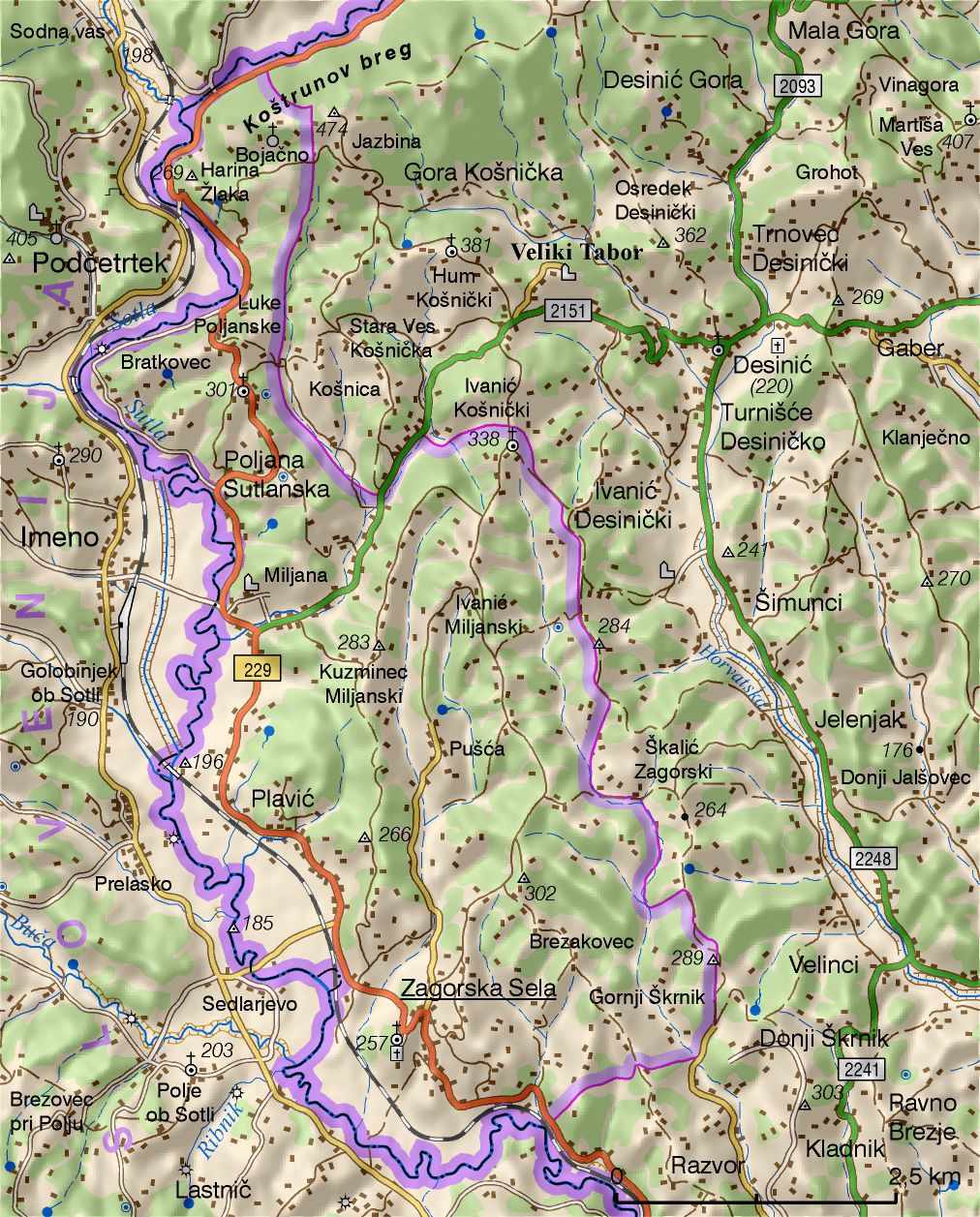 Zagorska Sela (područje Općine)